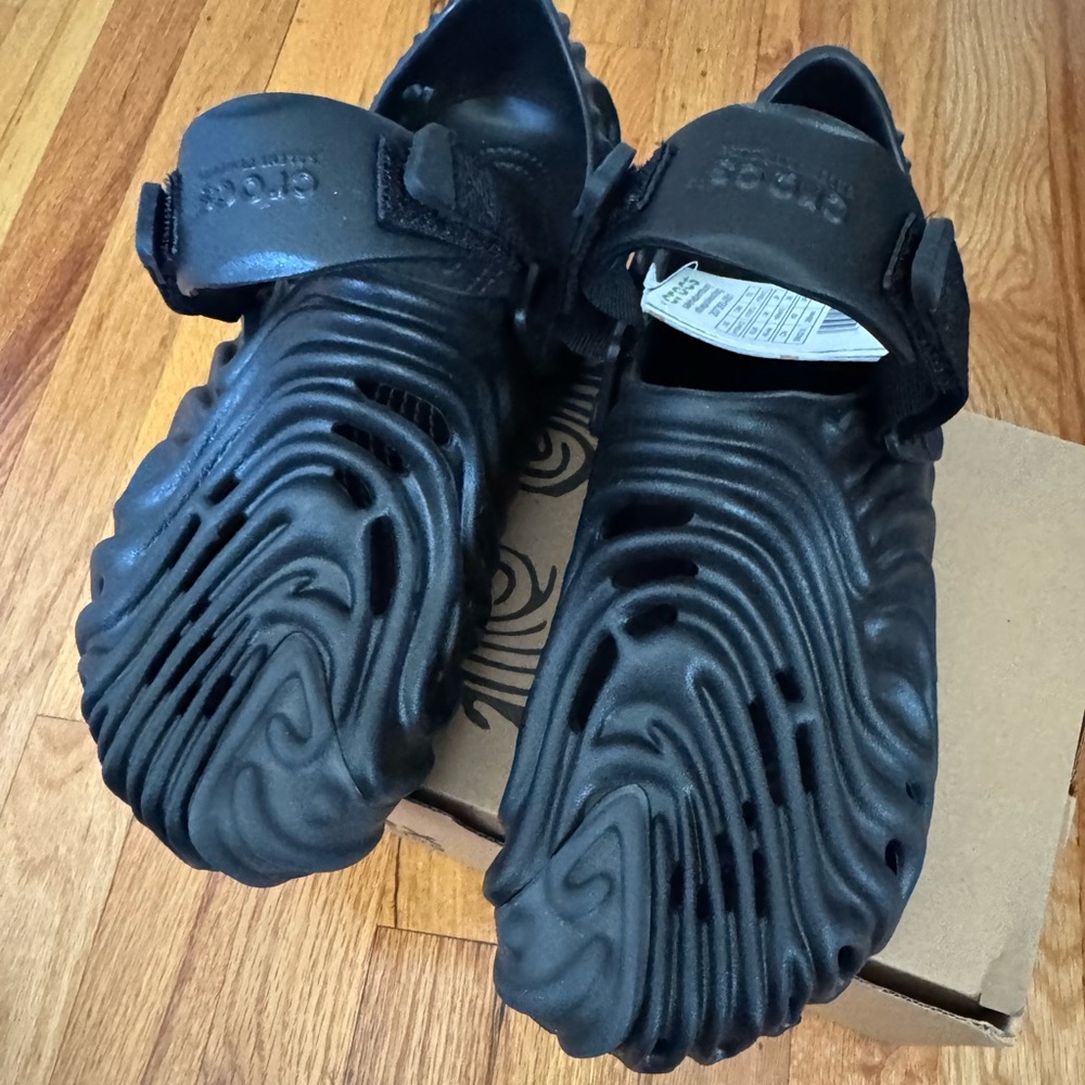 Crocs Pollex Clog by Salehe Bembury Sasquatch BLACK Size 10M/12W- NEW*
